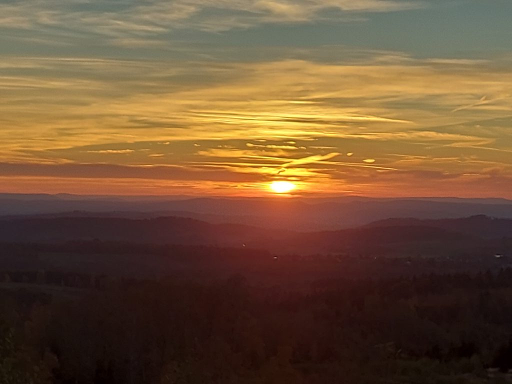 Wanderung 2024/Sonnenuntergang "5"